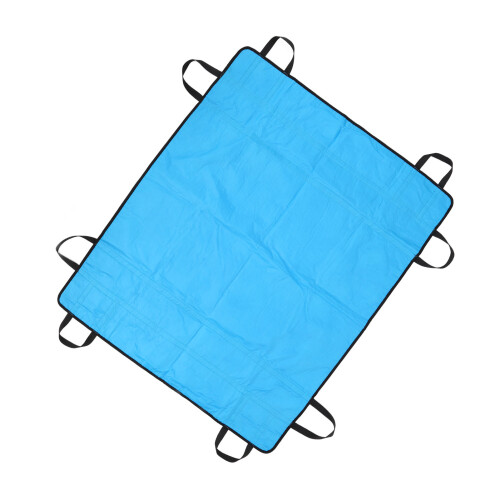 Positioning Bed Pad Reusable Waterproof Transfer Blanket with Handles 1