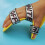 (Yellow Left Hand) Hand splint adjustable elastic finger separators yellow right hand 4