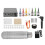 (EU Plug) Tattoo Pen Kit Liner Shader Pro w/ Pedal 5
