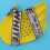 (Yellow Left Hand) Hand splint adjustable elastic finger separators yellow right hand 2