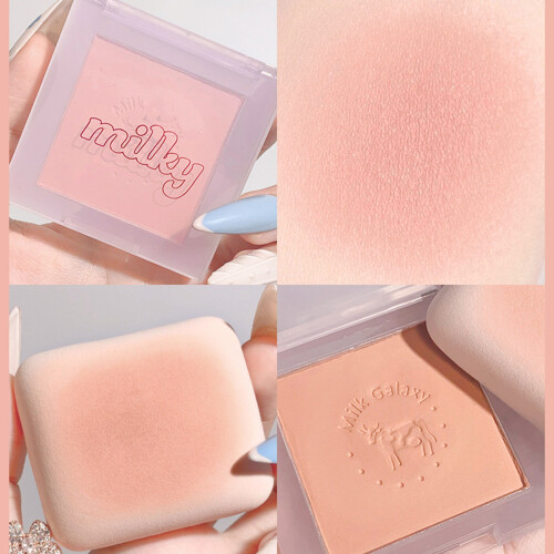 (04) 3x Mini-Matte-Puder Rouge für Mädchen 03