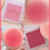 (7) 3x Mini-Matte-Puder Rouge für Mädchen 03 1
