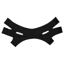 (M) Slimming Face Strap Black Portable Massage V Line Belt