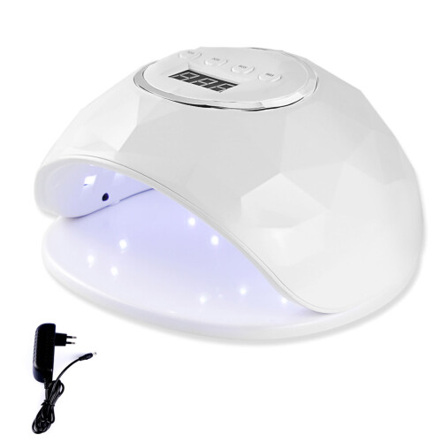 (White) 86W LED UV Nagellampe mit 4 Zeitstufen