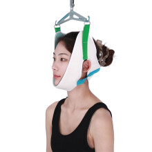 (White) Nacken-Traktionsgurt Cervical Stretching bei Steifheit