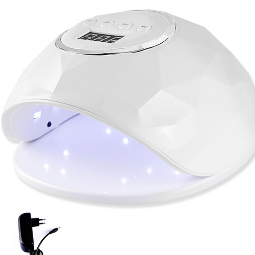 (White) 86W LED UV Nagellampe mit 4 Zeitstufen 1