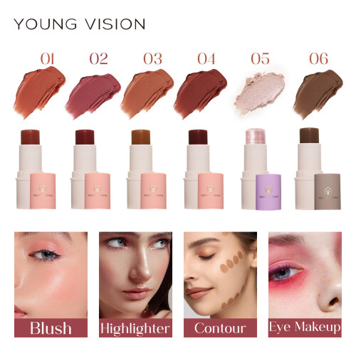 Junge Vision 6,8g Rouge-Creme-Stick multifunktional 1