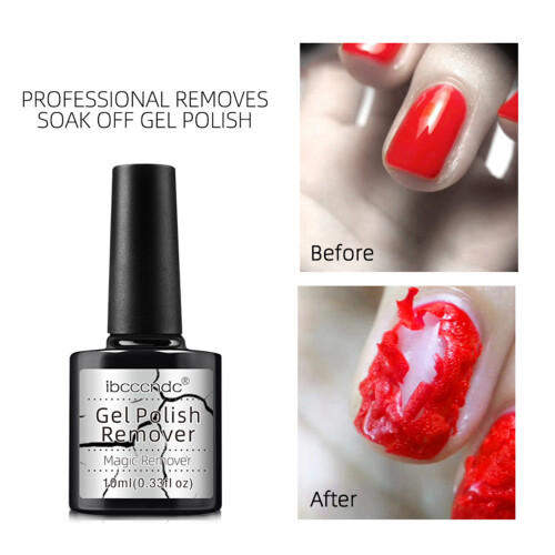 Ibcccnbc Nagellackentferner 10ml für Gelnägel 2