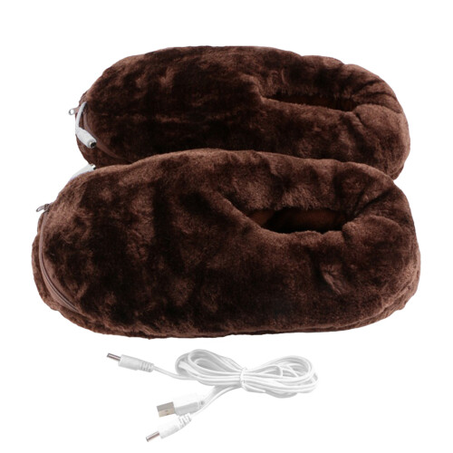 Beheizte Hausschuhe USB, elektrisch warm