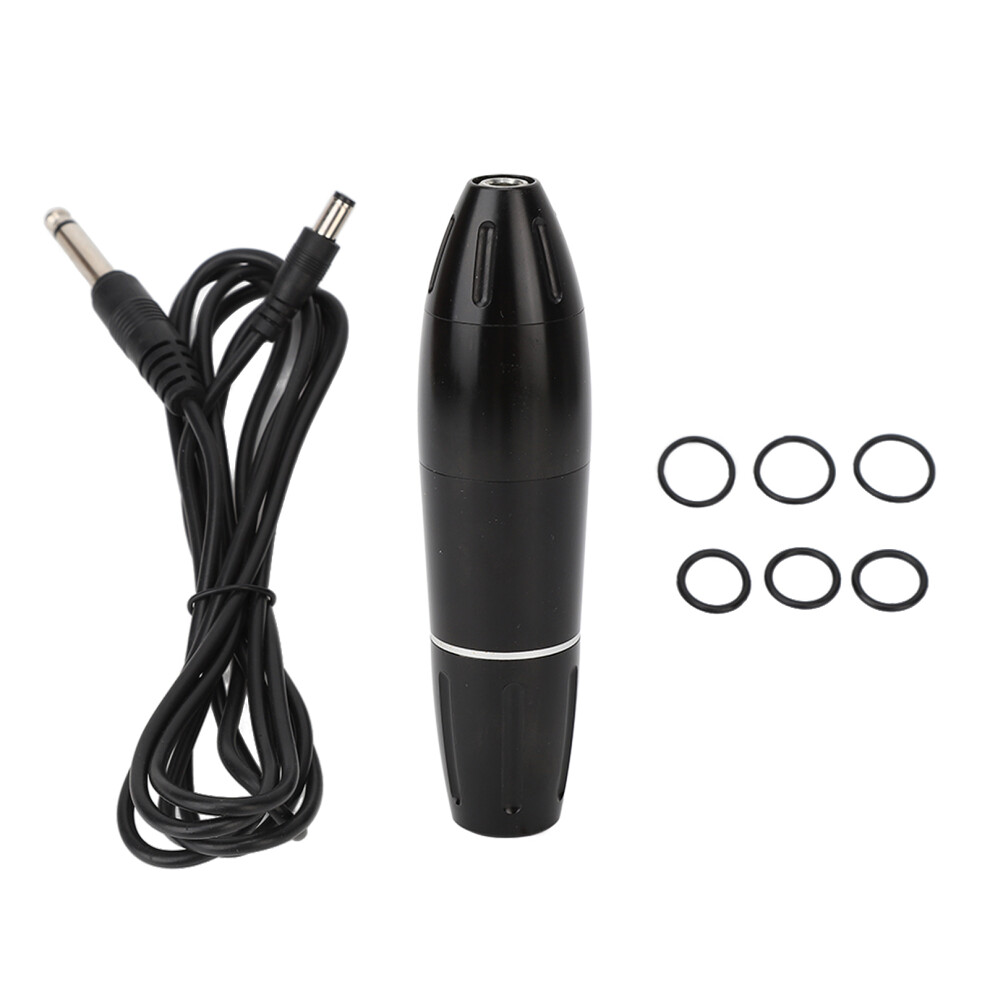 Black (Black) Pen Tattoo Machine Aluminum Dc Cartridge Needle For Artists