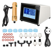 (EU Plug) ED Treatment Shockwave Therapy Machine Pro 100-240V Gold US Plug