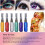 6x Haarfarbe-Chalk, nicht toxisch, waschbar 4