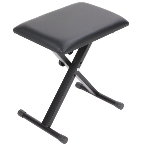 Tattoo Stool PU Leather Adjustable Foldable Backless Stool for Parlors 1