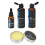 Bartwachstums-Set: feuchtigkeitsspendendes Shampoo, Conditioner & Öl 5