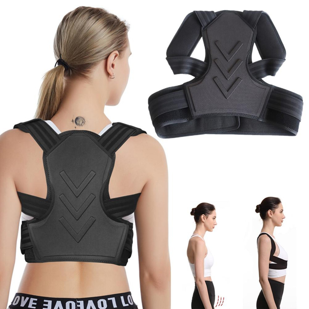 Posture Corrector Kids Adults Upper Back Straightener Support Plate