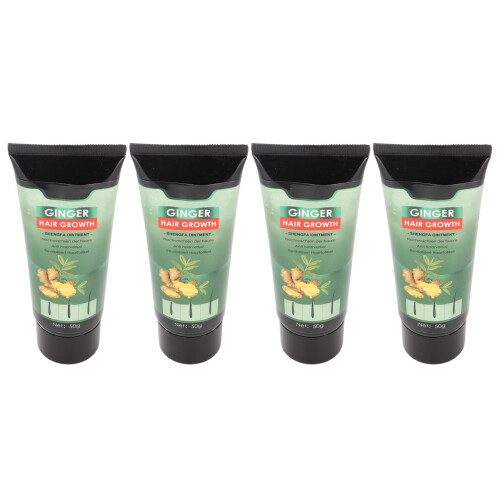 4x 50ml Ingwer-Haarwachstumscreme gegen Haarausfall 1