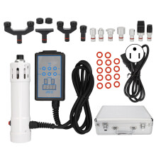 (US Plug) ED Treatment Shock Wave Therapy Machine White 100-240V EU Plug