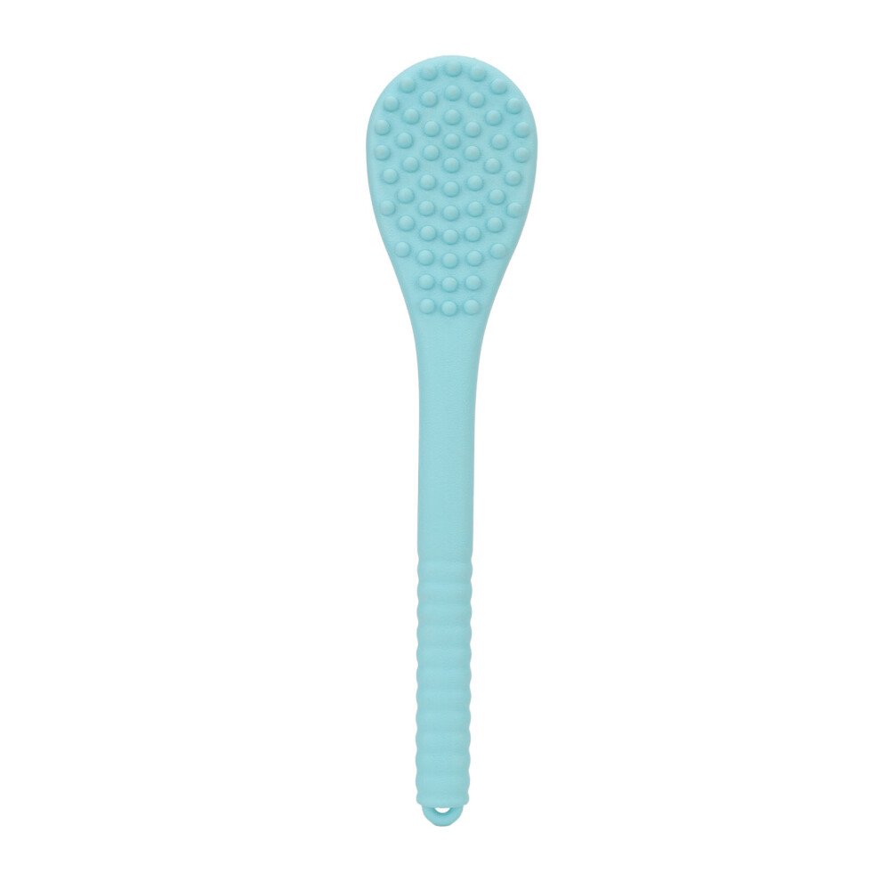 (Blue) Manual Massage Hammer 2-Sided Back Knocker for Relaxation