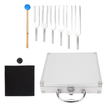 Chakra-Stimmgabel-Set Yoga Aluminiumlegierung 256-852Hz