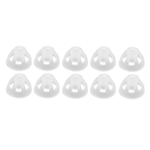 10 Stk Transparent Weich Silikon Hörverstärker Domes