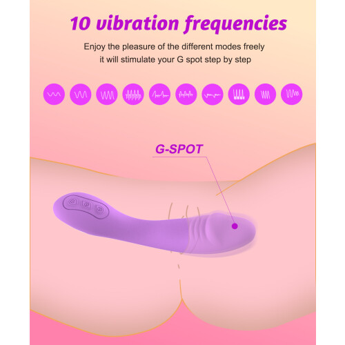 Silicone V-G Spot Massager 1