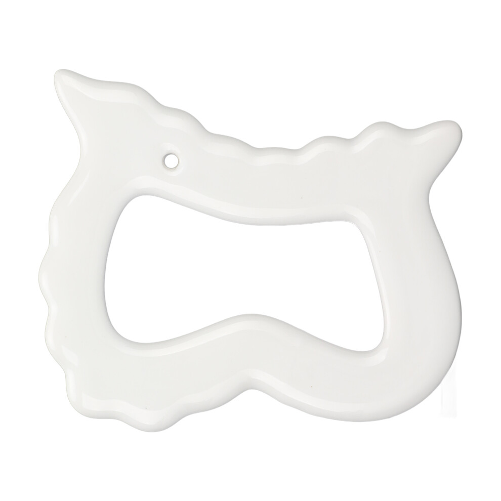 Body Scraping Massage Tool Ceramic Facial Gua Sha for Chin Neck