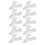 (Lower Teeth) 10x Transparent Dental Impression Tray Upper 4