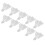 (Upper Teeth) 10x Transparent Dental Impression Tray Upper 5