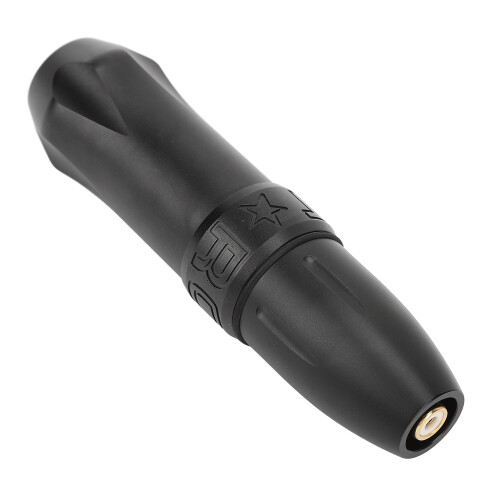 (Black) Drehkartrusche-Tätowierstift Aluminium hellblau 1