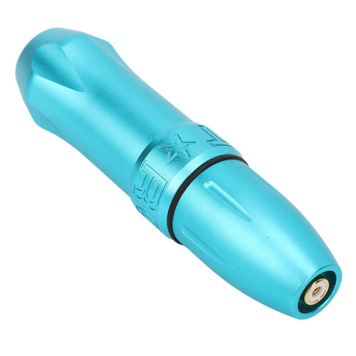 (Light Blue) Drehkartrusche-Tätowierstift Aluminium hellblau 1