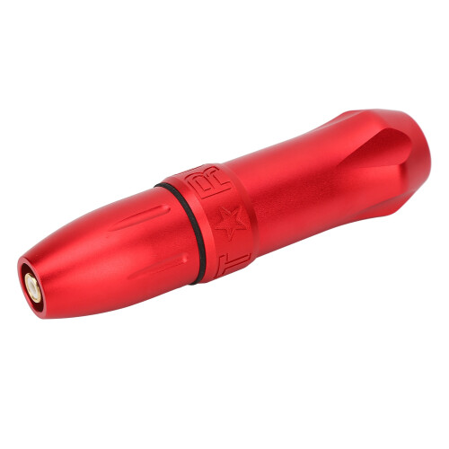 (Red) Drehkartrusche-Tätowierstift Aluminium hellblau 1