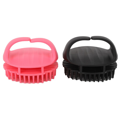 2x Shampoo Borstel Dandruff Massager 2