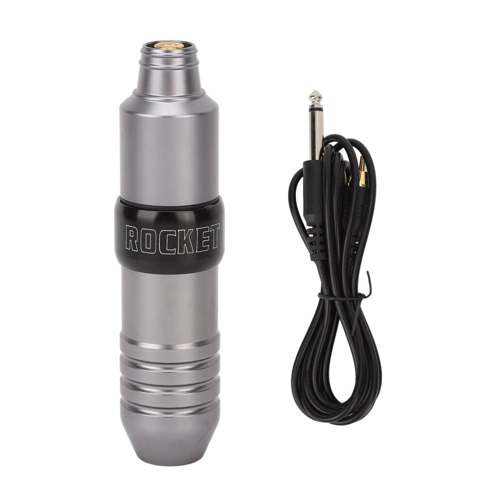 Grey (Grey) Rotary Tattoo Pen Cartridge Needle Adjustable Voltage Lightweight