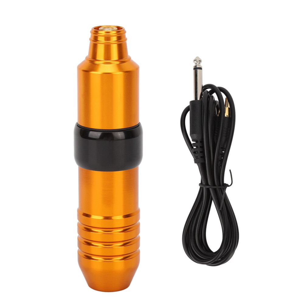 Gold (Gold) Rotary Tattoo Pen Cartridge Needle Adjustable Voltage Lightweight