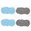 4x PVA 3D Exfoliating Bath Sponge w/ Lanyard 5