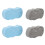 4x PVA 3D Exfoliating Bath Sponge w/ Lanyard 2