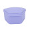 (Purple) Trapezoid Orthodontic Retainer Case Portable Denture Storage Blue 2
