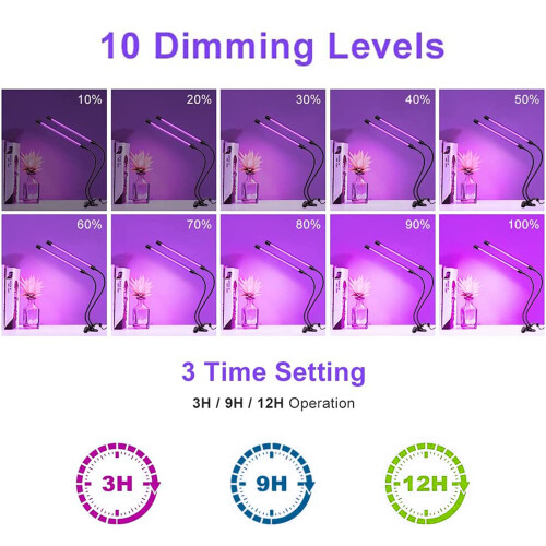 Lampada LED UV 20W Unghie Gel 10 Livelli Dimmer 1