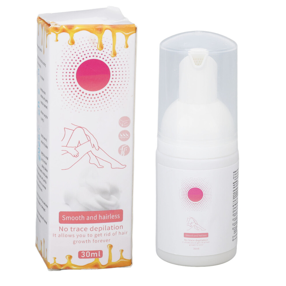 Beeswax Mousse Hair Removal Spray Plant Extract Moisturizing Foam 30ml