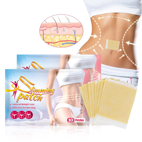 10pcs Slimming Fat Burning Herbal Stickers 1