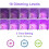LED UV Nagellampe 20W mit Clip, 10-Stufen Dimmer 2