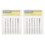 2x Diamant Nagelboorbit Set Manicure 1