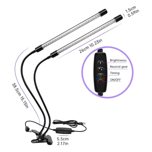 Lampada LED UV 20W Unghie Gel 10 Livelli Dimmer 2