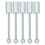 5Pcs Dubbele Magneetstift voor Nail Art 1