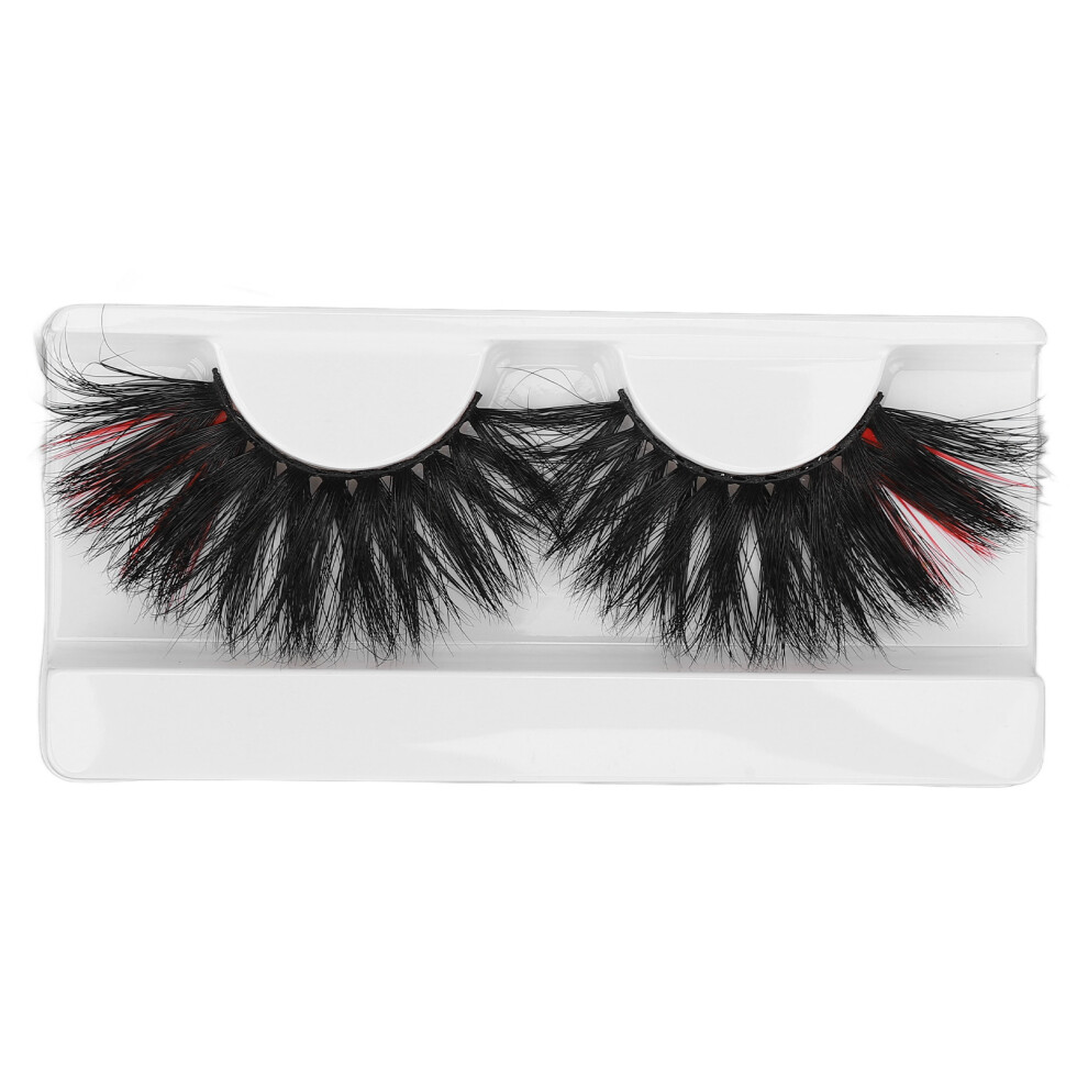 (112A-2C) 0.98in Dramatic Colored False Eyelashes Fluffy 112A-2C