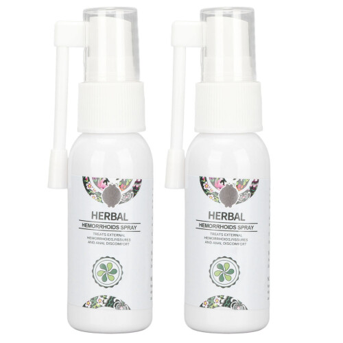 2 Stk Hämorrhoidenspray Natur 30ml Linderung