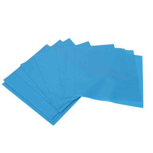 36 Pezzi Dama Orale in Gomma Universale Blu Chiaro 1