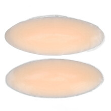 2x 180g Bein-Gel-Pads Beige Silikon Wadenpolster