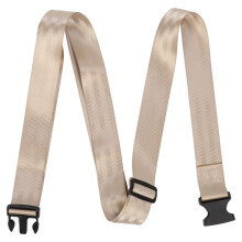 (Khaki) Tragbarer Nylon-Dehnungsgurt mit Schnalle für Fitness
