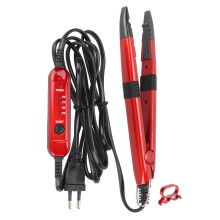 (EU Plug 220-240V) Haarverlängerungsbügeln mit Temp-Regler, EU-Stecker 220-240V